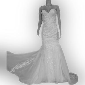 New Mermaid Style Wedding dress